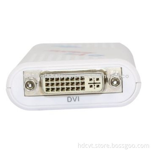 Audio/Video USB 3.0 to DVI/Port Adapter, 1,920x1,080P, 2014 Hot Plug-and-play Function